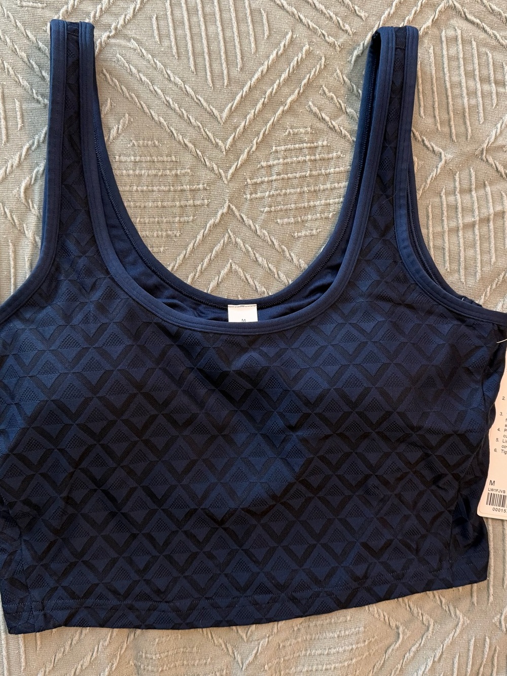 Lululemon Textured Mesh Tennis Tank Top NWT